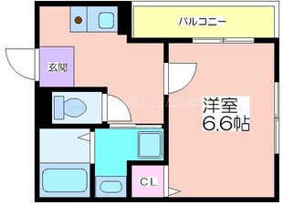 クリアフェリオ住吉の物件間取画像